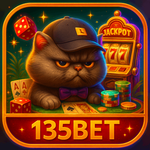 Imagem promocional da 135BET mostrando a plataforma e suas vantagens