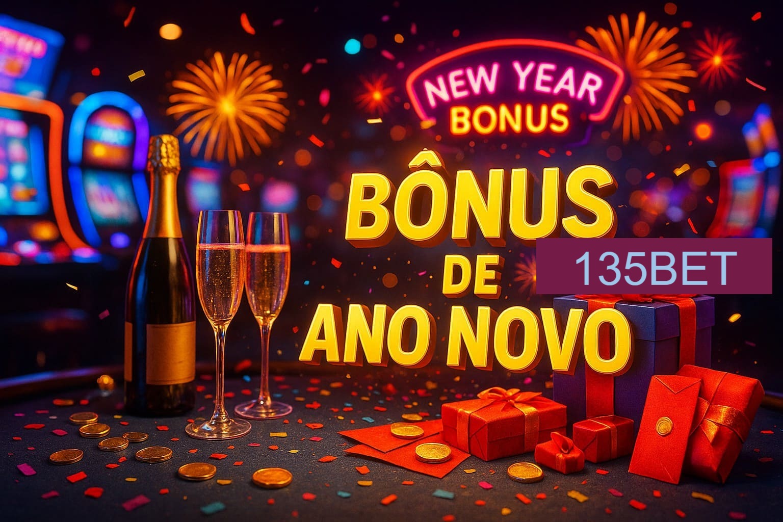 Promoções de Ano Novo no 135BET